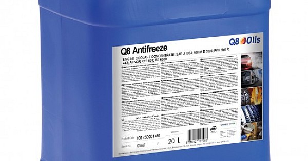 ☀️ Антифриз Q8 Antifreeze Extended Life 20L ☀️ - ️ Ценa — ️ Motex.bg